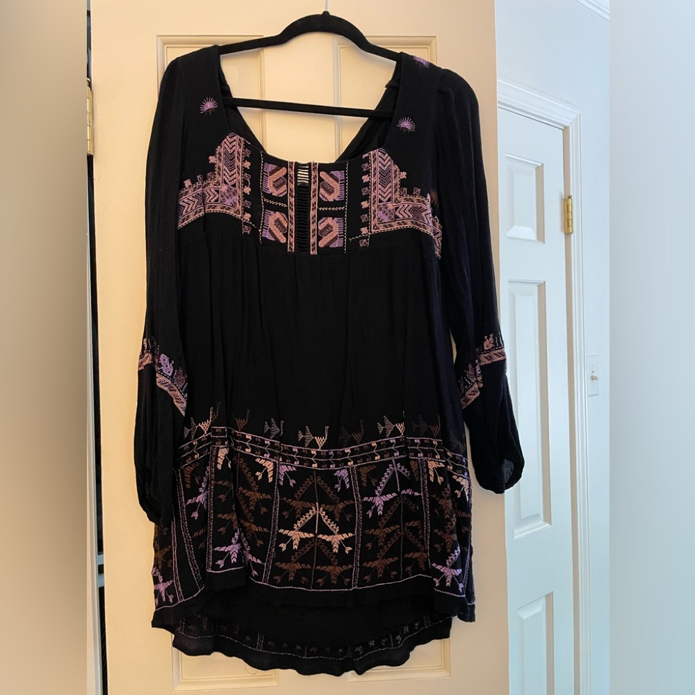 Free People Rhiannon Embroidered Dress
